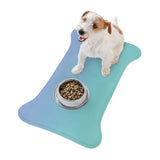 Color Gradient of Pet Feeding Mats