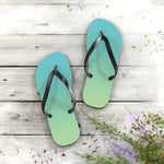 Color Gradient Flip Flops