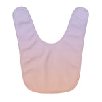 Color Gradient Fleece Baby Bib