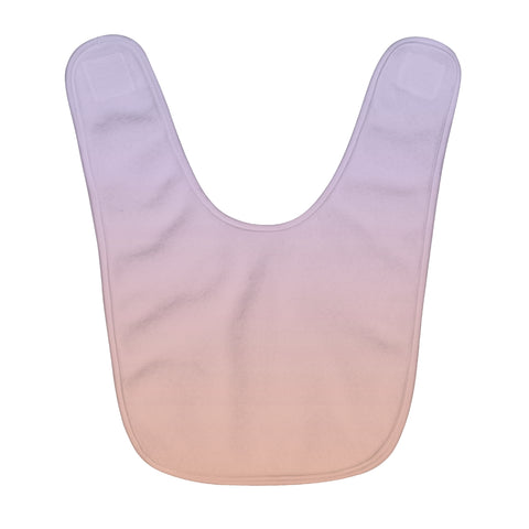 Color Gradient Fleece Baby Bib