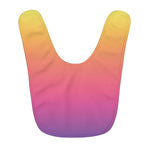 Color Gradient Fleece Baby Bib