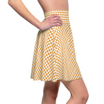 Diamond Pattern Women's Skater Skirt