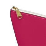 Rose Red Accessory Pouch w T-bottom