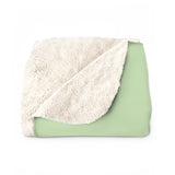 Color Gradient Sherpa Fleece Blanket