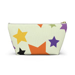 Star Pattern Accessory Pouch w T-bottom