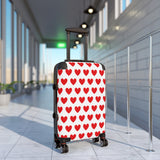 Love Hearts Cabin Suitcase