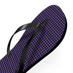 Diamond Pattern Flip Flops