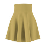 Golden Women's Skater Skirt