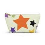 Star Pattern Accessory Pouch w T-bottom