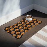 Pumpkin Pattern Pet Feeding Mats