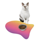 Color Gradient Pet Feeding Mats