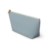 Pink Blue Accessory Pouch w T-bottom