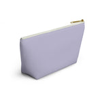 Lavender Accessory Pouch w T-bottom