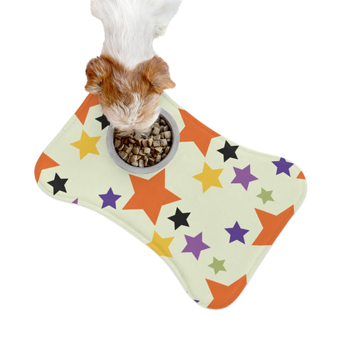 Star Pattern Pet Feeding Mats