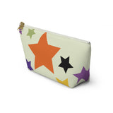 Star Pattern Accessory Pouch w T-bottom