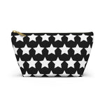 Star Pattern Accessory Pouch w T-bottom