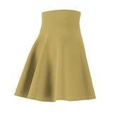 Golden Women's Skater Skirt