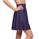 Diamond Pattern Women's Skater Skirt