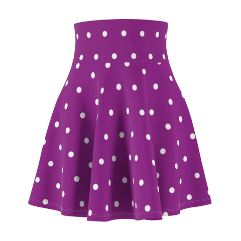 Polka Dots Women's Skater Skirt