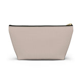 Nude Color Accessory Pouch w T-bottom