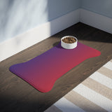 Color Gradient Pet Feeding Mats