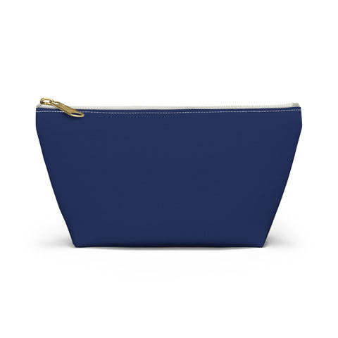 Deep Blue Accessory Pouch w T-bottom