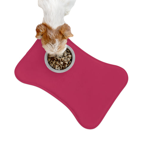 Rose Red Pet Feeding Mats