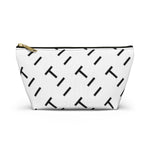 T Pattern Accessory Pouch w T-bottom