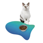 Color Gradient Pet Feeding Mats