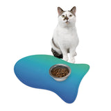 Color Gradient Pet Feeding Mats