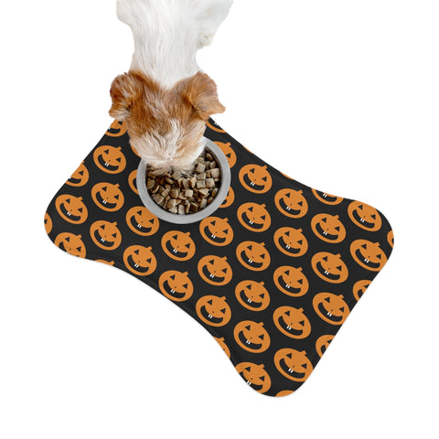 Pumpkin Pattern Pet Feeding Mats