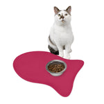 Rose Red Pet Feeding Mats