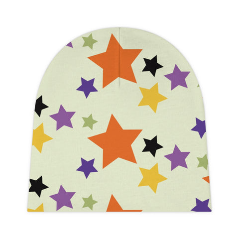 Star Pattern Baby Beanie