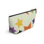 Star Pattern Accessory Pouch w T-bottom