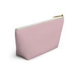 Pink Accessory Pouch w T-bottom