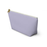 Lavender Accessory Pouch w T-bottom