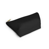 Black Accessory Pouch w T-bottom