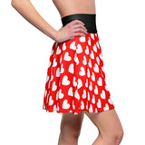 Love Hearts of Women's Skater Skirt