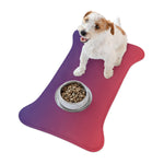 Color Gradient Pet Feeding Mats