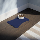 Deep Blue Pet Feeding Mats