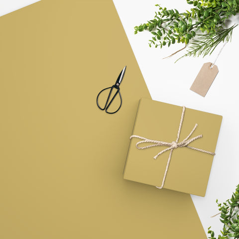 Golden Wrapping Paper