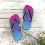 Color Gradient Flip Flops