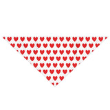 Love Hearts Pet Bandana