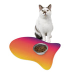 Color Gradient Pet Feeding Mats