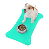 Blue Green Pet Feeding Mats