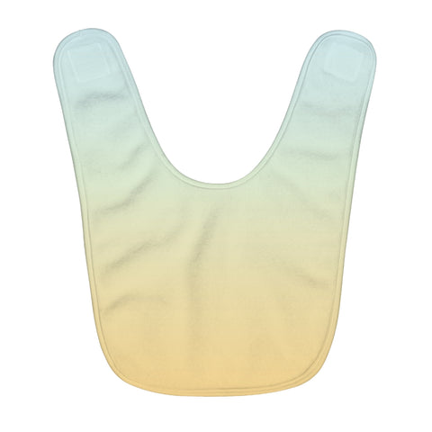 Color Gradient Fleece Baby Bib