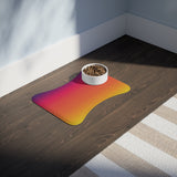 Color Gradient Pet Feeding Mats