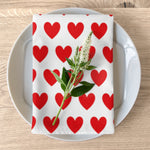 Love Hearts Napkins