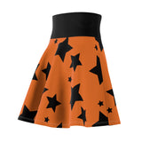 Star Pattern Women's Skater Skirt