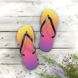 Color Gradient Flip Flops